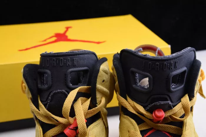 Cheap TB AIR JORDAN 6 YELLOW X TRAVIS SCOTT CN1084-300 0119