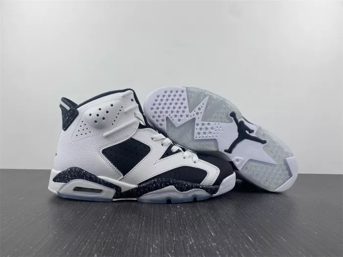 Rep TB Jordan 6 Retro Oreo 384664-101 0118