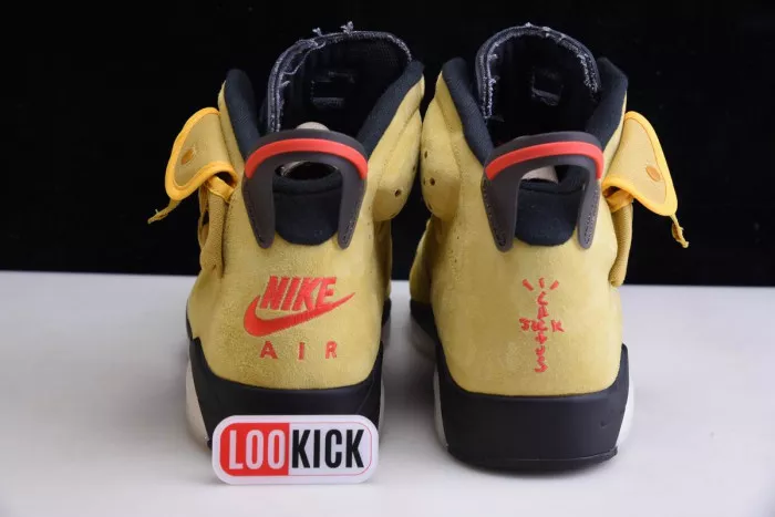 Cheap TB AIR JORDAN 6 YELLOW X TRAVIS SCOTT CN1084-300 0119