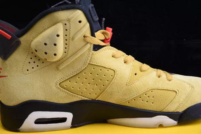 Cheap TB AIR JORDAN 6 YELLOW X TRAVIS SCOTT CN1084-300 0119