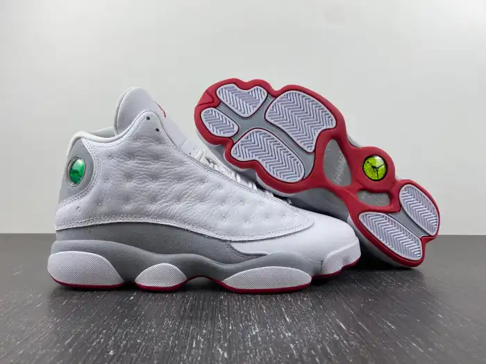 Cheap TB Air Jordan 13 Wolf Grey 414571-160 0123