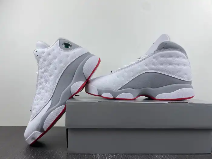 Cheap TB Air Jordan 13 Wolf Grey 414571-160 0123