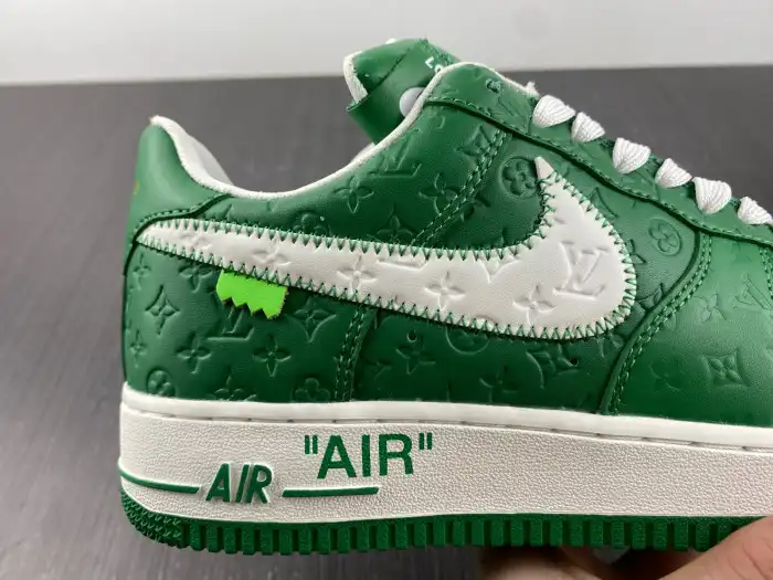 Cheap TB LV x AIR FORCE 1 GREEN MS0232 0122