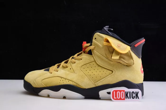 Cheap TB AIR JORDAN 6 YELLOW X TRAVIS SCOTT CN1084-300 0119