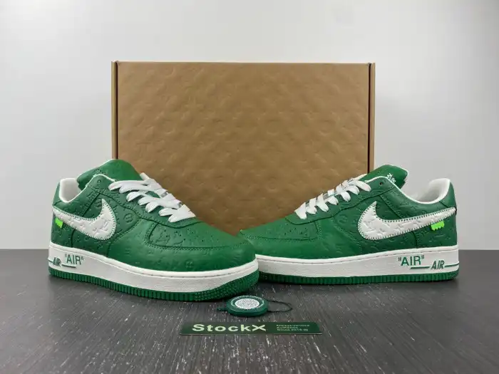 Cheap TB LV x AIR FORCE 1 GREEN MS0232 0122