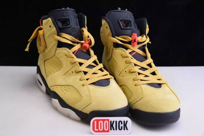 Cheap TB AIR JORDAN 6 YELLOW X TRAVIS SCOTT CN1084-300 0119