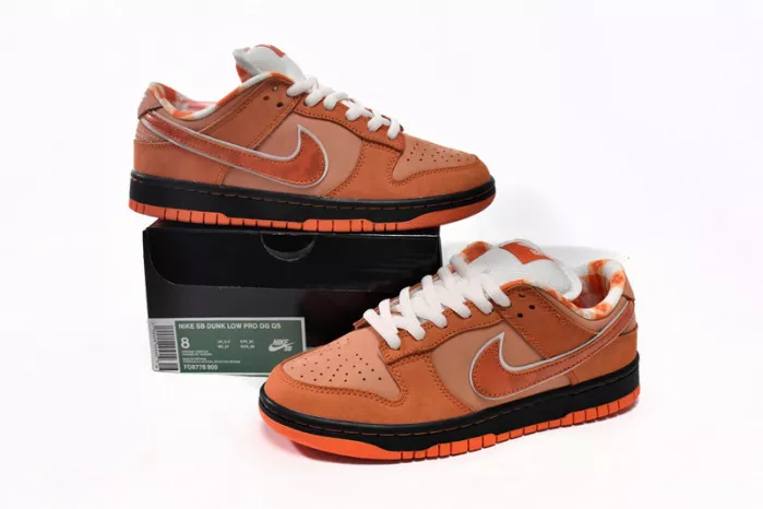 Cheap TB Concepts x Nike SB Dunk Low Orange Lobster FD8776-800 0112