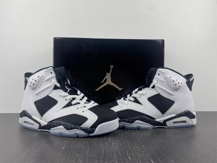 Rep TB Jordan 6 Retro Oreo 384664-101 0118