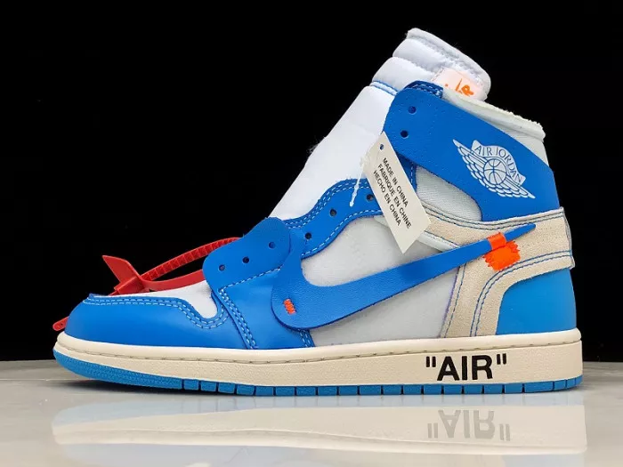 TB Off-White Air Jordan 1 Powder Blue UNC AQ0818-148 0118