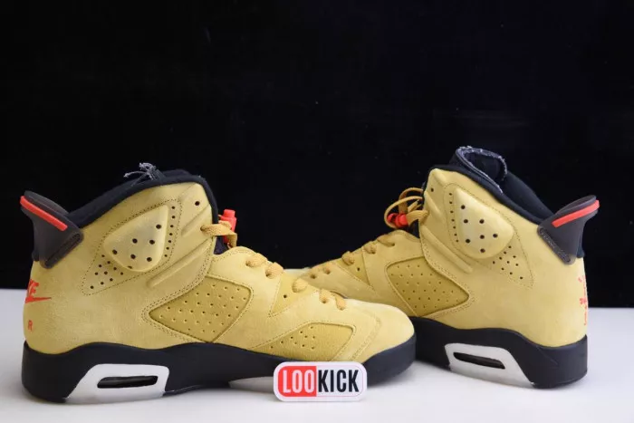 Cheap TB AIR JORDAN 6 YELLOW X TRAVIS SCOTT CN1084-300 0119