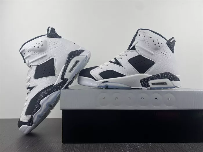 Rep TB Jordan 6 Retro Oreo 384664-101 0118