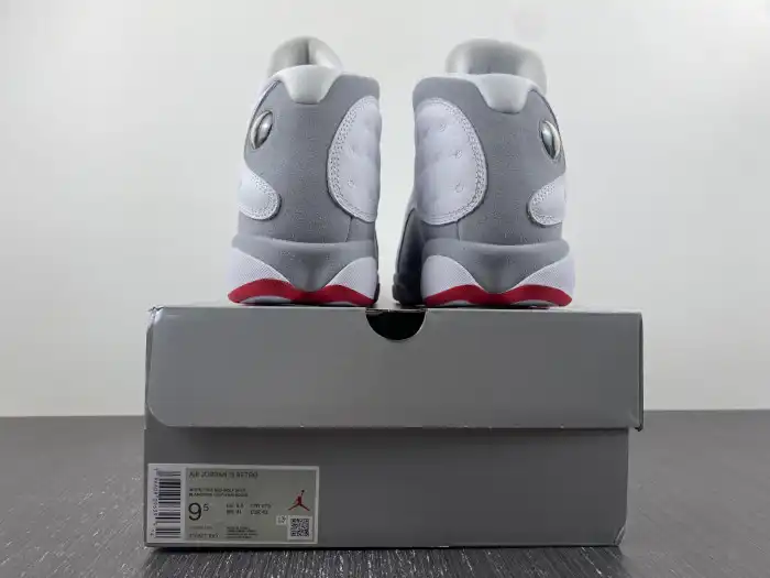 Cheap TB Air Jordan 13 Wolf Grey 414571-160 0123