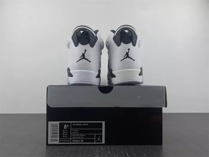 Rep TB Jordan 6 Retro Oreo 384664-101 0118