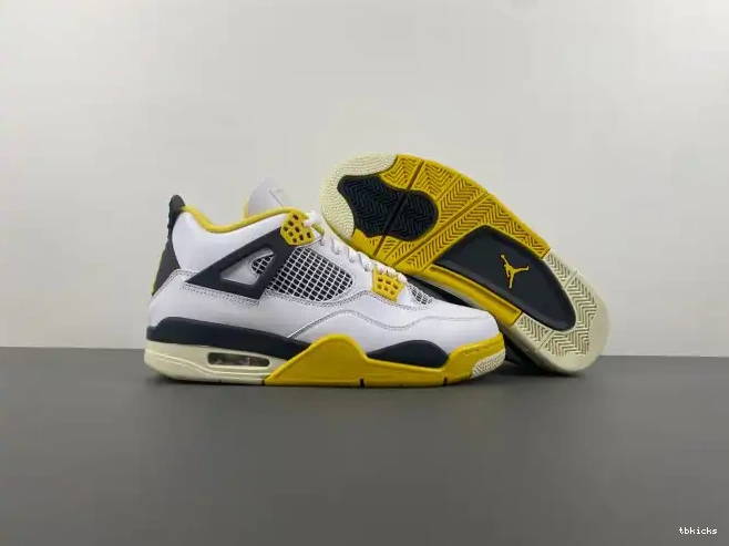 Rep TB AQ9129-101 Jordan 4 WNNS Air Sulfur Vivid 0222