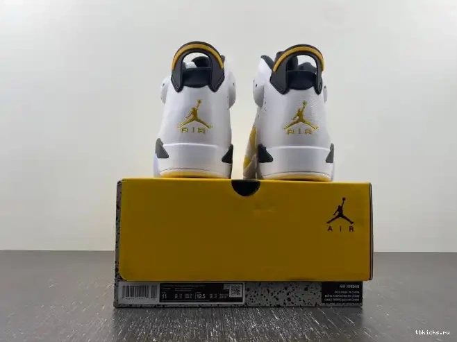 Rep TB Air 6 Jordan Yellow Ochre CT8529-170 0213