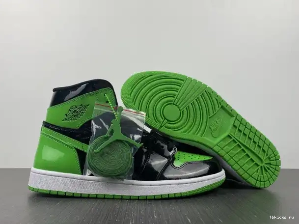 Cheap TB 555088-030 Jordan 1 High Green Pine OG Air 0228