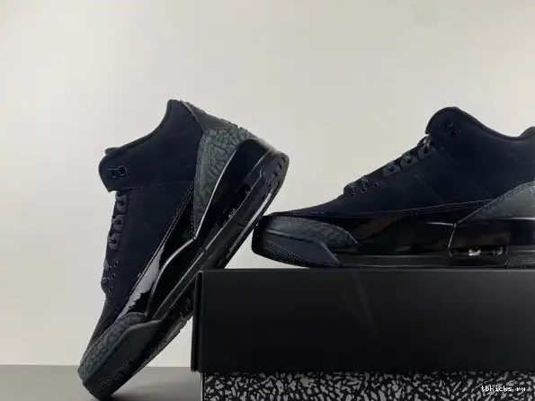 Reps TB Jordan Black 3 Cat Air CT8532-001 0226