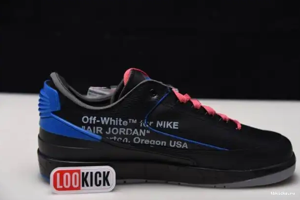 Cheap TB 2 Retro Off-White DJ4375-004 Black Jordan SP Low Blue 0225