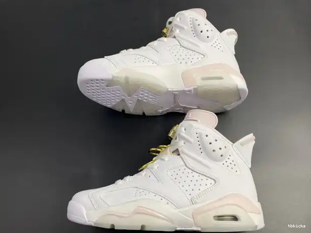 Reps TB Jordan 6 DH9696-100 Gold (W) Air Retro Hoops 0208