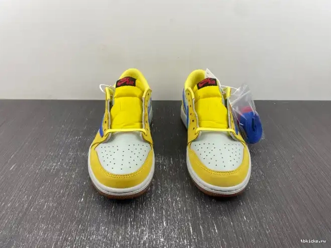 Reps TB Jordan Air 1 DZ4137-700 Canary Low OG x Travis Scott 0223