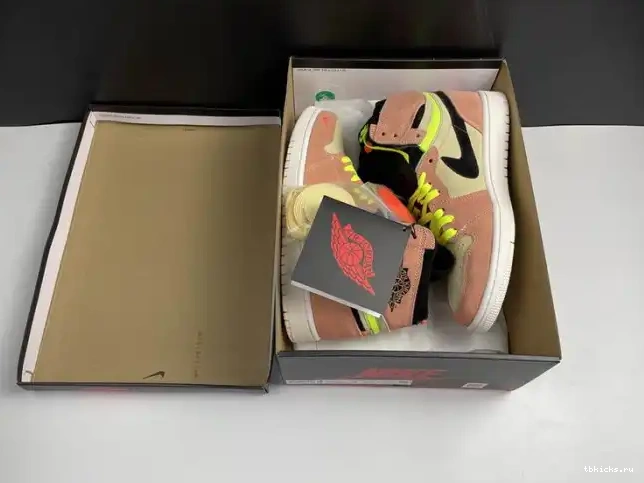 Reps TB CW6576-800 High Air Peach 1 Jordan Switch 0223