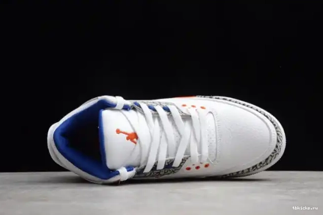 Rep TB Retro Jordan Air 3 136064-148 'Knicks Rivals' 0209