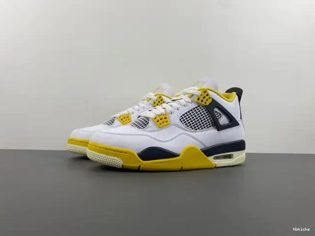 Rep TB AQ9129-101 Jordan 4 WNNS Air Sulfur Vivid 0222