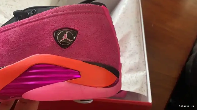 Reps TB Shocking (W) 14 DH4121-600 Low Retro Jordan Pink 0217