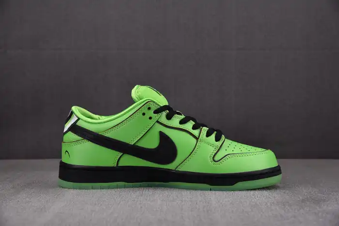 Rep TB The Powerpuff Girls x Nike SB Dunk Low Buttercup FZ8319-300 0202