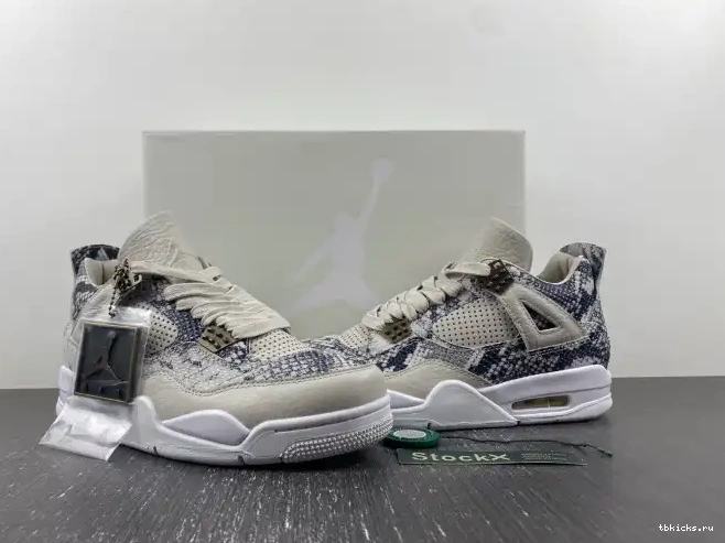 Cheap TB 819139-030 Snakeskin Jordan Retro 4 0212