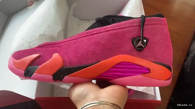 Reps TB Shocking (W) 14 DH4121-600 Low Retro Jordan Pink 0217