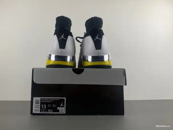 Rep TB Low FJ0395-100 Air Jordan 17 Lightning 0209