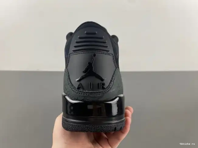 Reps TB Jordan Black 3 Cat Air CT8532-001 0226