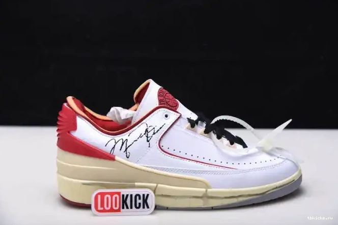 Rep TB Retro DJ4375-106 White Jordan Off-White SP 2 Low Red 0221