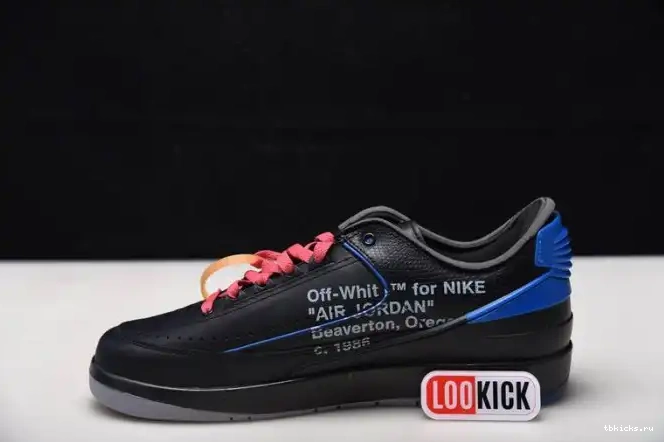 Cheap TB 2 Retro Off-White DJ4375-004 Black Jordan SP Low Blue 0225