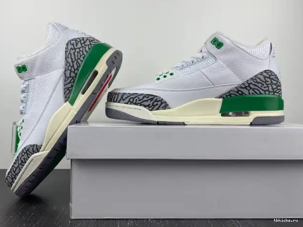 Cheap TB Retro 3 Green CK9246-136 (W) Jordan Lucky 0227