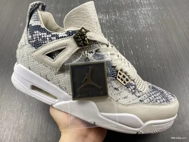 Cheap TB 819139-030 Snakeskin Jordan Retro 4 0212