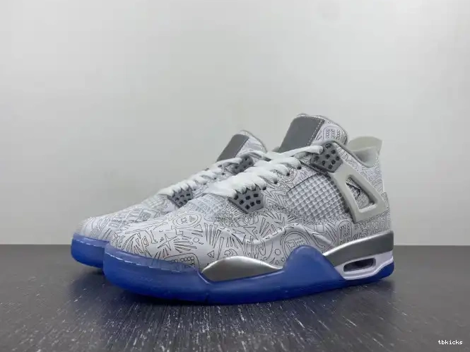 Reps TB Retro Laser 705333-105 Anniversary 30th Jordan 4 0222