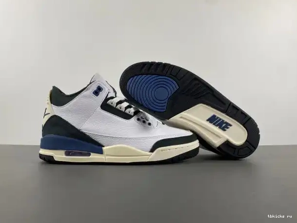 Rep TB Blue A Maniere HV8571-100 Ma Jordan x Air 3 Diffused SP OG 0219