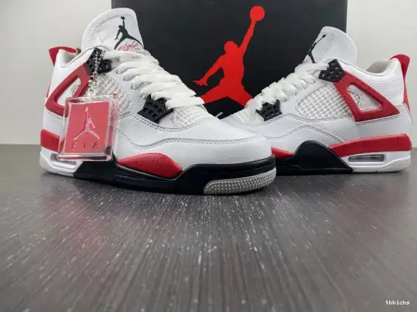 Cheap TB Red DH6927-161 Cement Jordan 4 Air 0208