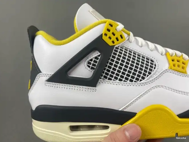 Rep TB AQ9129-101 Jordan 4 WNNS Air Sulfur Vivid 0222