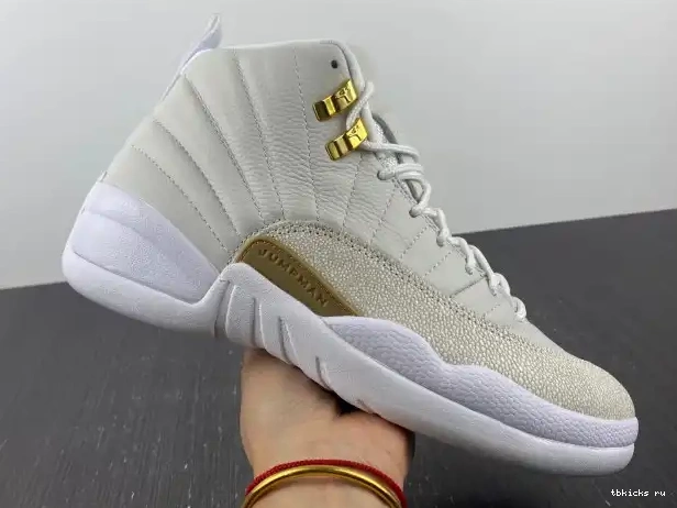 Rep TB White Retro 873864-102 Jordan 12 OVO 0215