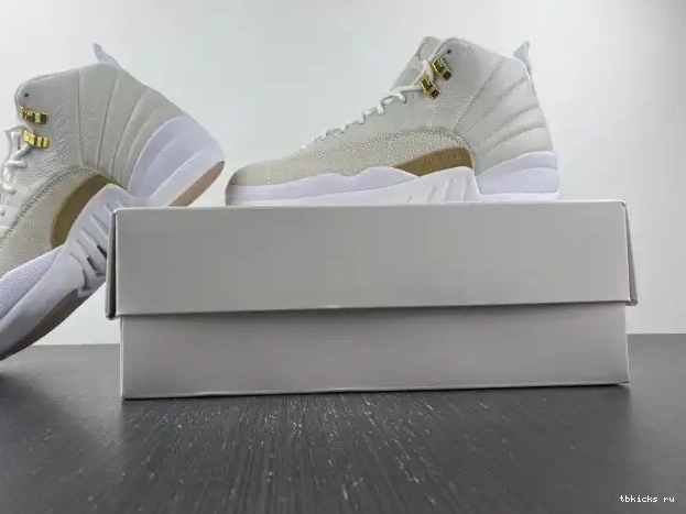 Rep TB White Retro 873864-102 Jordan 12 OVO 0215