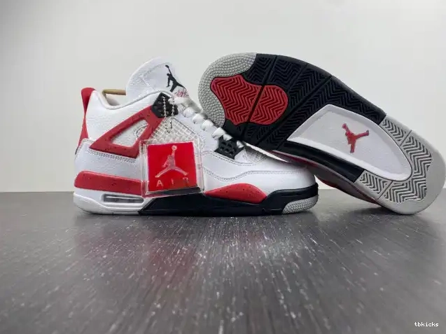 Cheap TB Red DH6927-161 Cement Jordan 4 Air 0208