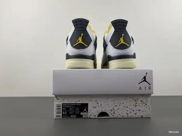 Rep TB AQ9129-101 Jordan 4 WNNS Air Sulfur Vivid 0222