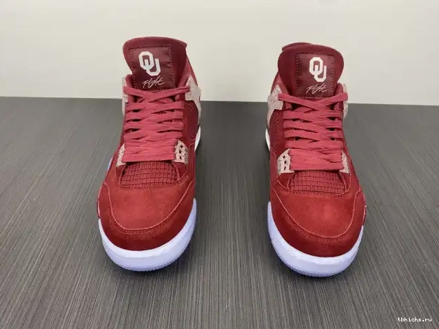 Rep TB Retro PE 4 Sooners AJ4-904282 Jordan Oklahoma 0216