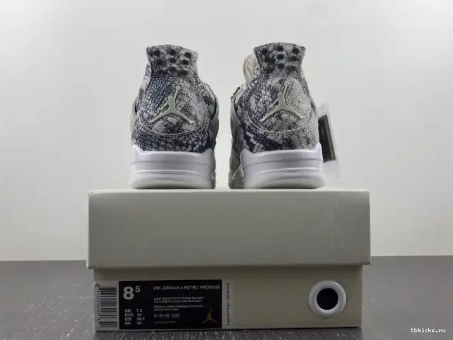 Cheap TB 819139-030 Snakeskin Jordan Retro 4 0212