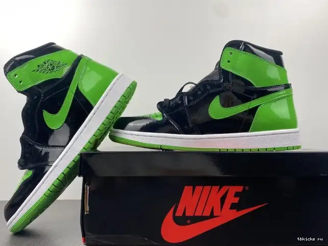 Cheap TB 555088-030 Jordan 1 High Green Pine OG Air 0228