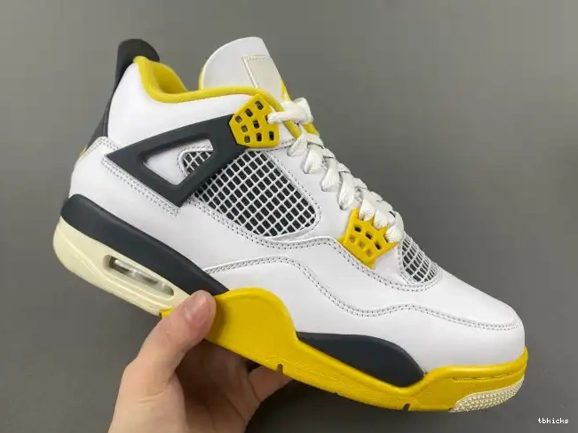 Rep TB AQ9129-101 Jordan 4 WNNS Air Sulfur Vivid 0222