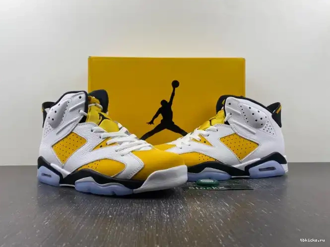 Rep TB Air 6 Jordan Yellow Ochre CT8529-170 0213